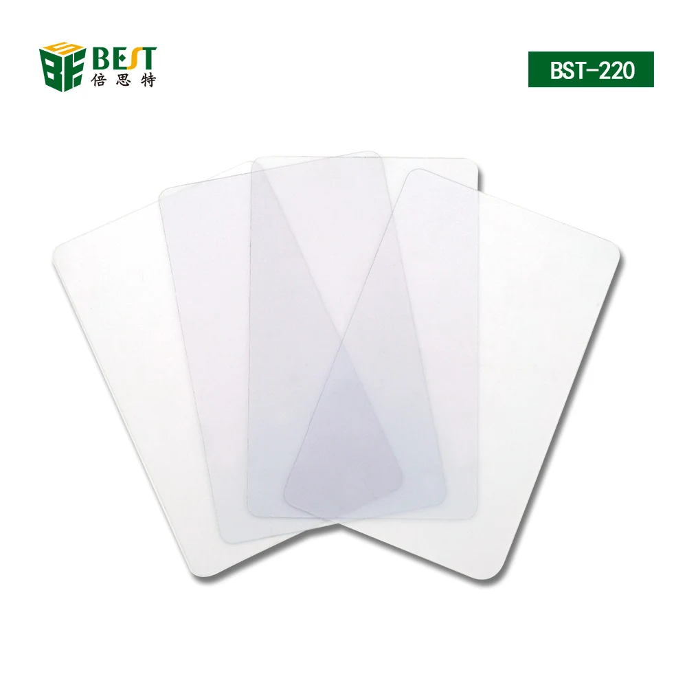 BST-2100 iPad 태블릿 휴대 전화 수리 도구에 대한 편리한 플라스틱 카드 열기 스크레이퍼