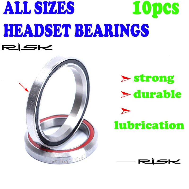 10 pcs bicycle headset repairing bearings for bike bicycle headset all sizes bicycle repairing headset bearings free shipping