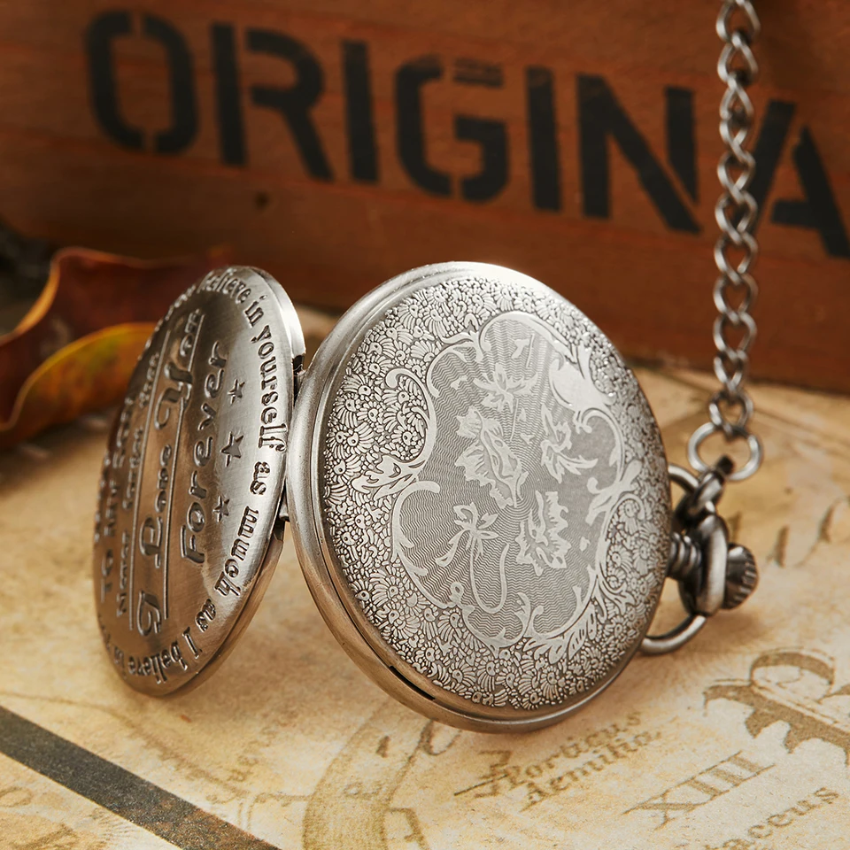 Quartz Pocket Chain Watch To My Son THE GREATEST DAD Necklace Watches For Men Children's Day Kids Gift Present reloj de bolsillo