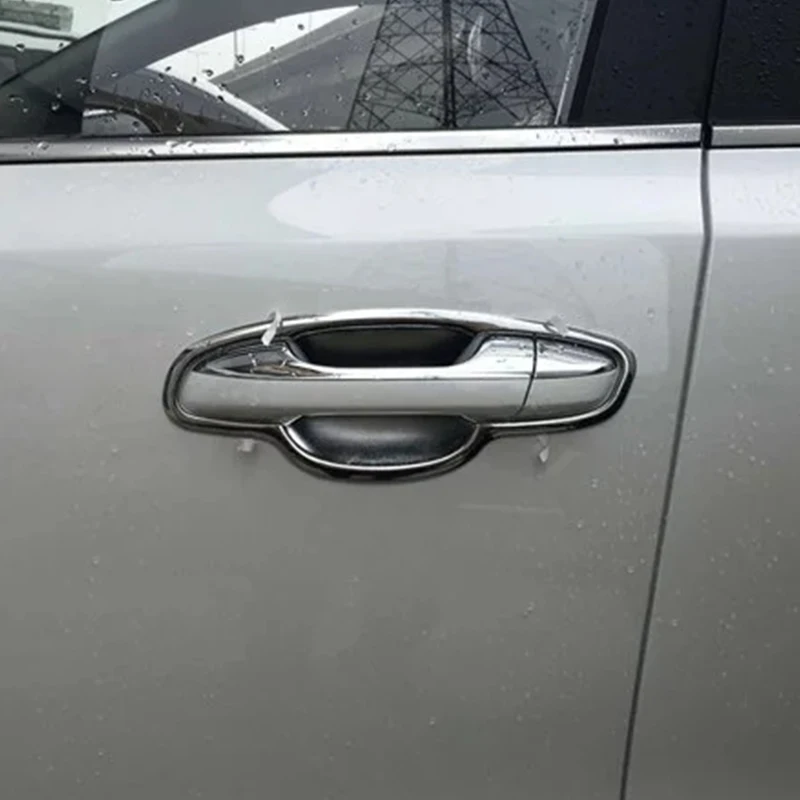 

ABS Chrome For KIA Sportage 4 QL KX5 2016 2017 2018 Car door Handle Cover Trims auto accessories car styling 8pcs