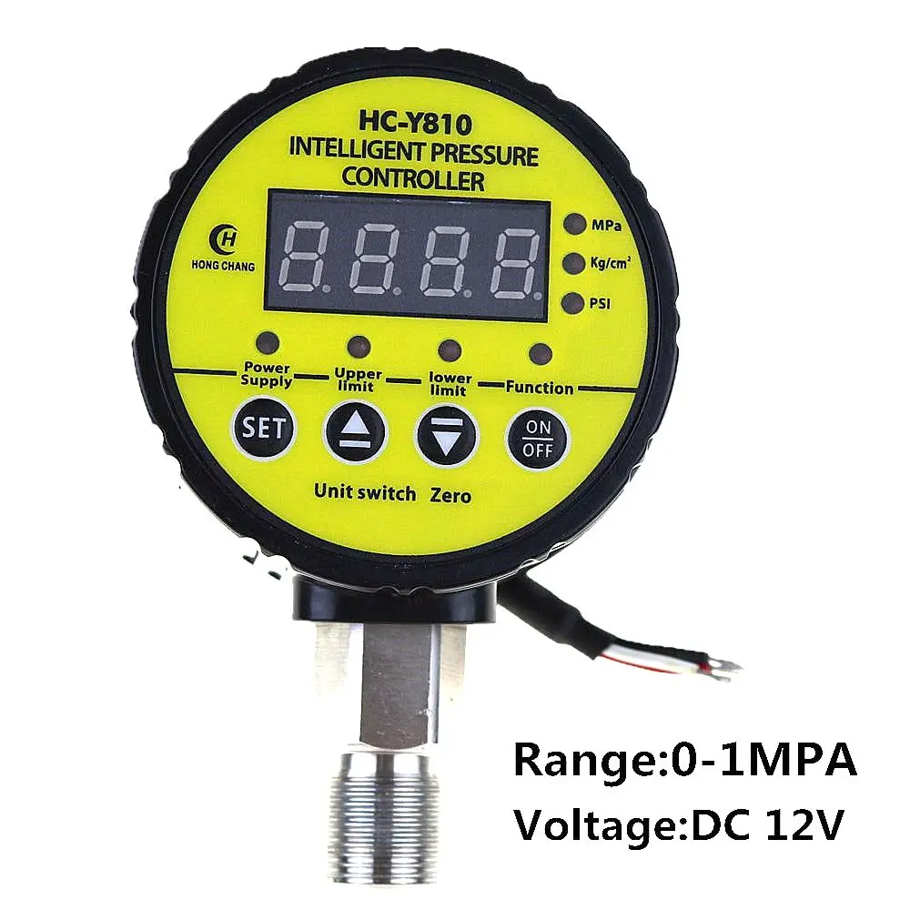 saida digital do rele do calibre de pressao do interruptor de pressao do compressor de ar da cc 12v 01mpa 01