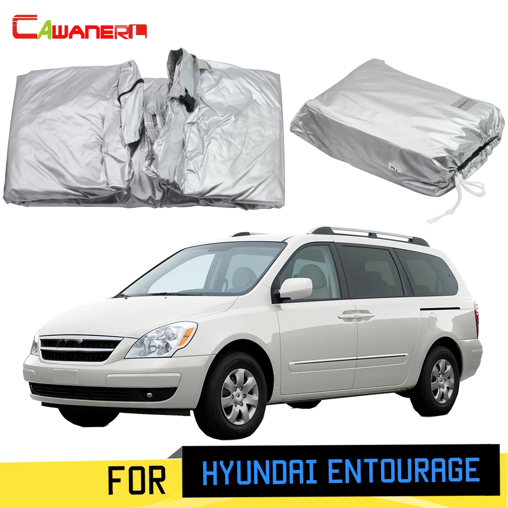 

Cawanerl для Hyundai Entourage 2006-2014, полный автомобильный чехол, защита от УФ-лучей, солнца, дождя, снега, царапин, ветрозащитный чехол