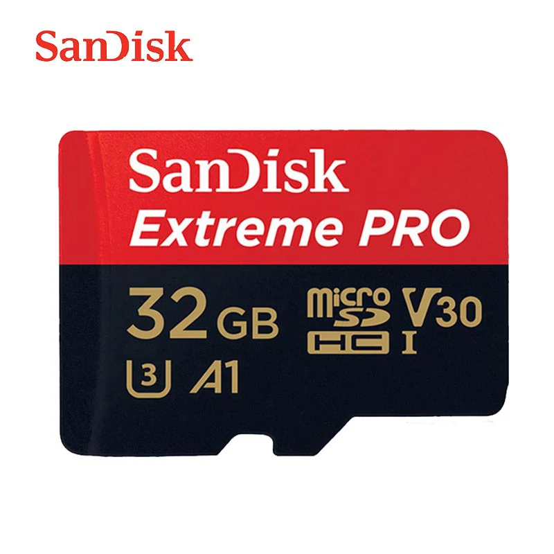 SanDisk Extreme Pro micro SD Card 128GB microSDHC SDXC UHS-I Memory Card 64GB TF Card 32GB U3 With SD Adapter for nanica smitch