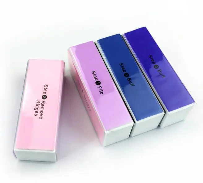 10PCS Nail tools polishing blocks four sides nail buffer and files polished perfection