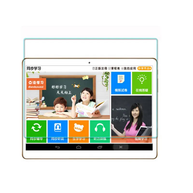 

Tempered Screen Glass for 9.6 inch 3G 4G LTE tablet pc i960 K960 T950S MTK6592 MTK6582 MTK6580 MTK8752 tablet