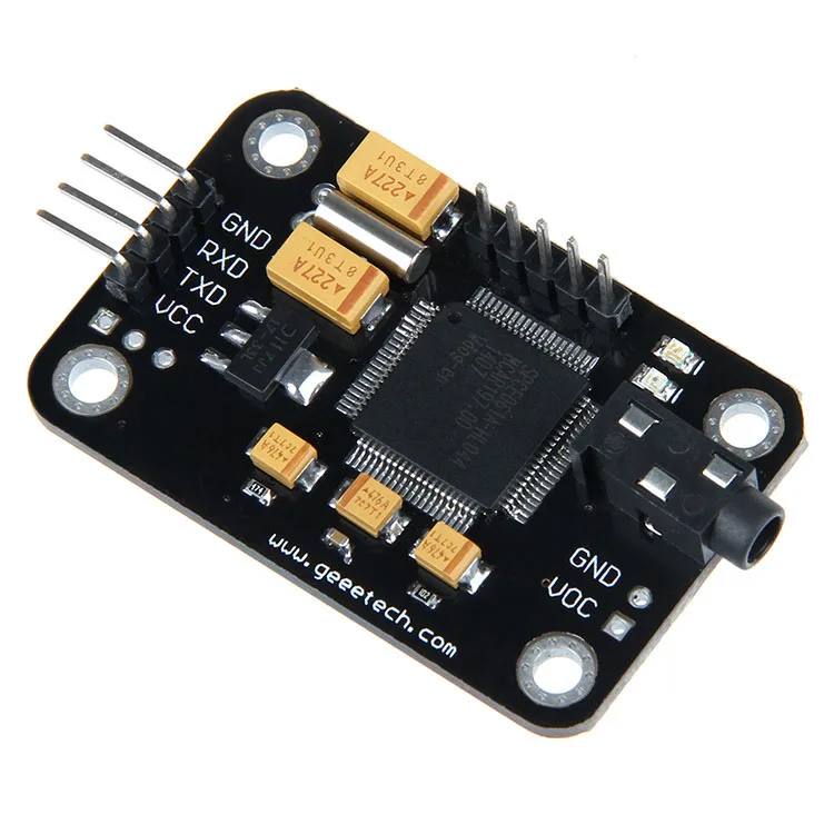 Voice Recognition Module & microphone Dupont Speed Recognition compatible for Arduino voice recording sensor 3d printer parts