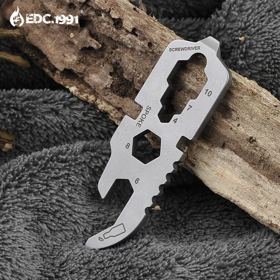 420 stainless steel Self defense tool multifunctional tool angle wrench / screwdriver / opener survival kit camping  EDC Gear