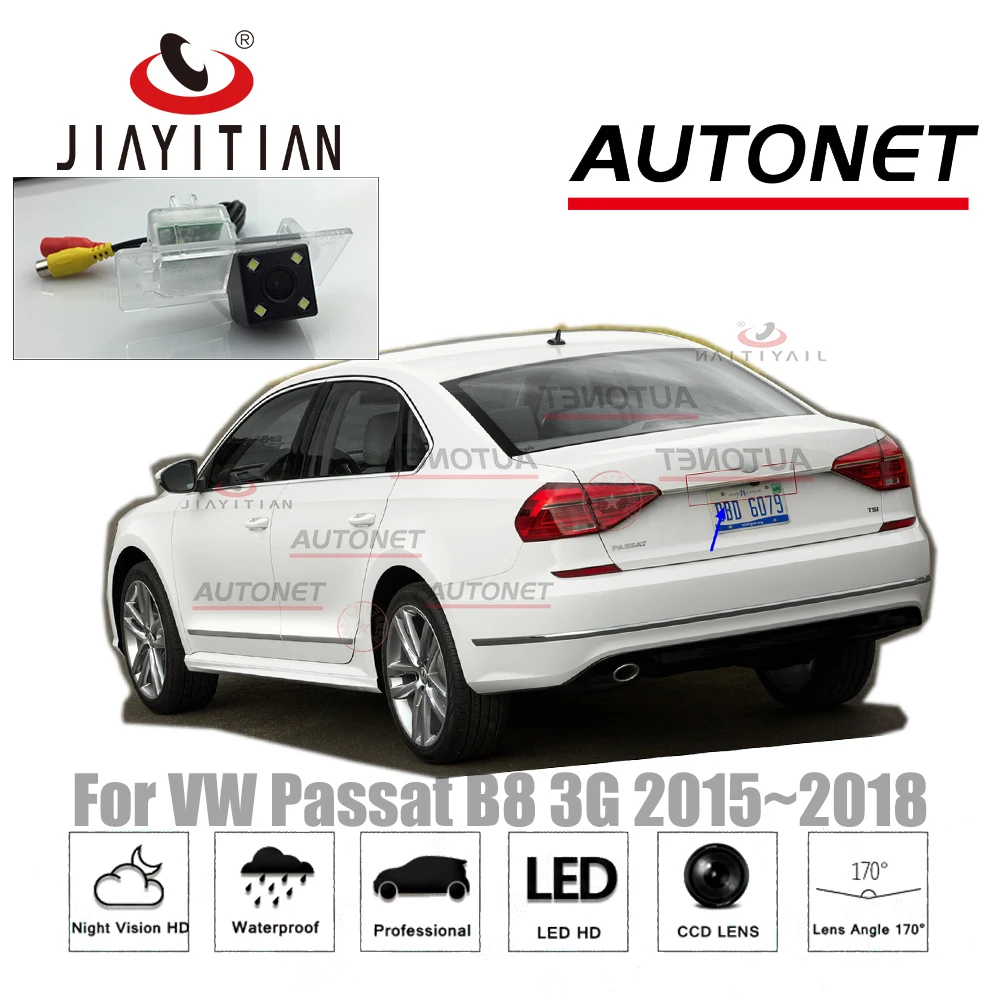 

JIAYITIAN Rear View Camera For VW Volkswagen Passat B8 3G 2015~2018 Wagon /Backup Camera/ccd Night Vision/License Plate camera