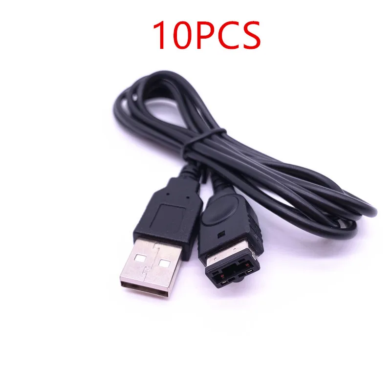 10 Pcs GameBoy Advance GBA SP USB Charger Charging Power Cable Cord for Nintendo GBA SP AGS-001 AGS-101 1.2m