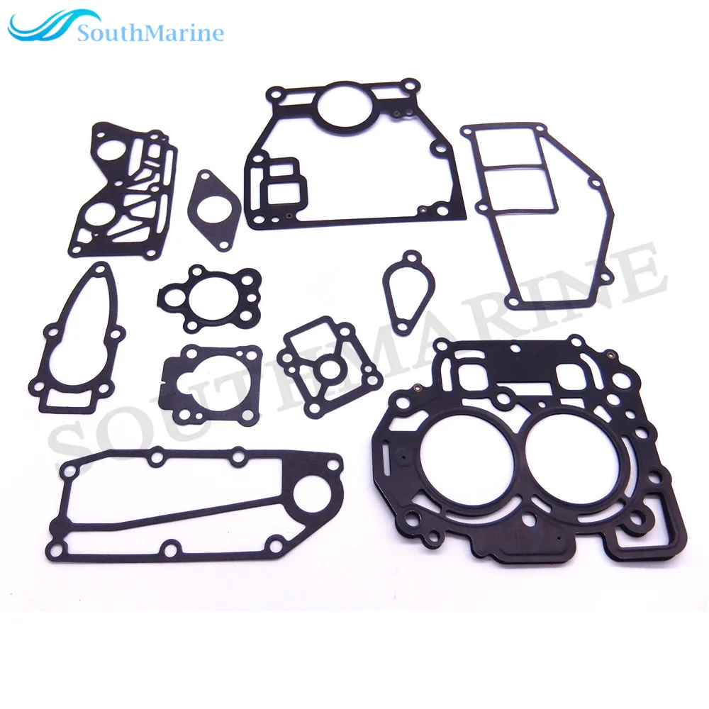 Boat 3V1-87121-0 3V1871210M Complete Power Head Gasket Set for Tohatsu Nissan / 05041395 for Evinrude Johnson 8HP 9.8HP 9.9HP