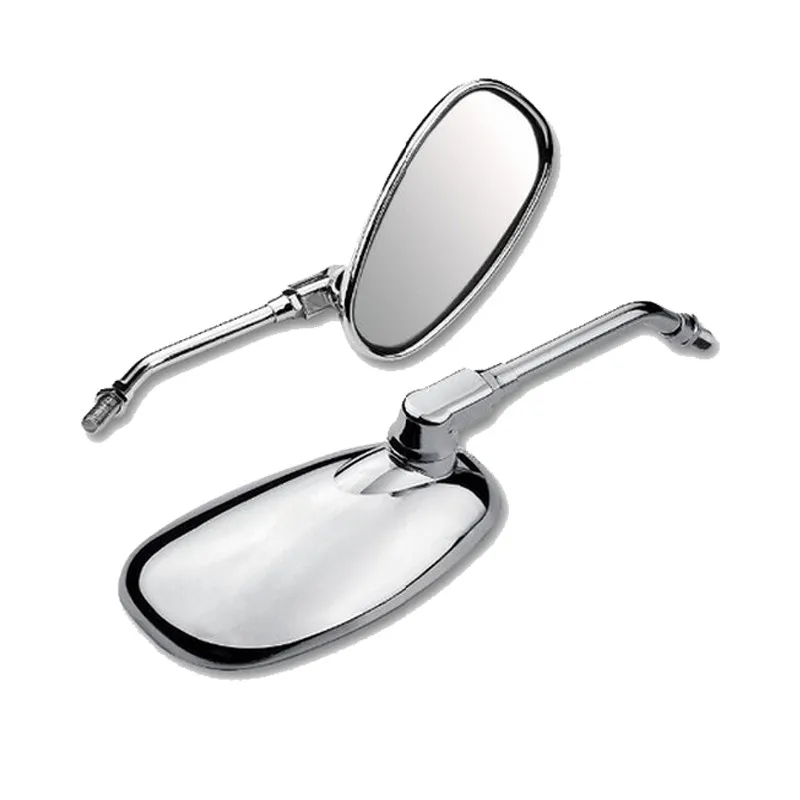 2PCS Motorcycles Chrome Side 10mm Clockwise Side Mirrors For Honda NRX1800 VTX1300 VTX1800 VTX