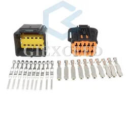 10 Pin 98823-1011 98816-1011 Female Male Electrical Automotive Wire Harness Connector AC Assembly For Chevrolet Peugeot