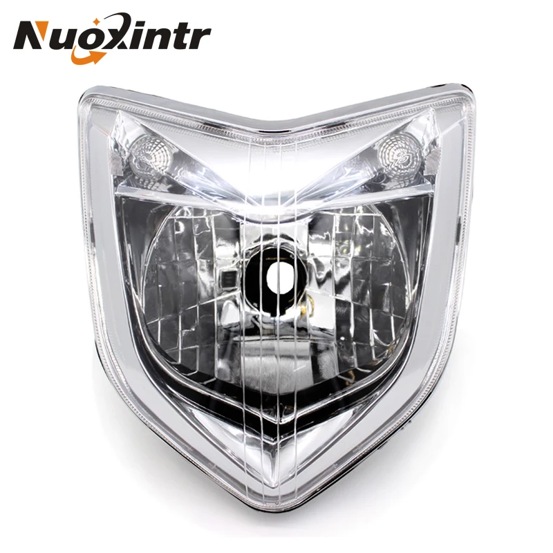 Nuoxintr Motorcycle Headlight Headlamp Front ABS Head Light For YAMAHA FZ1N 2004-2016