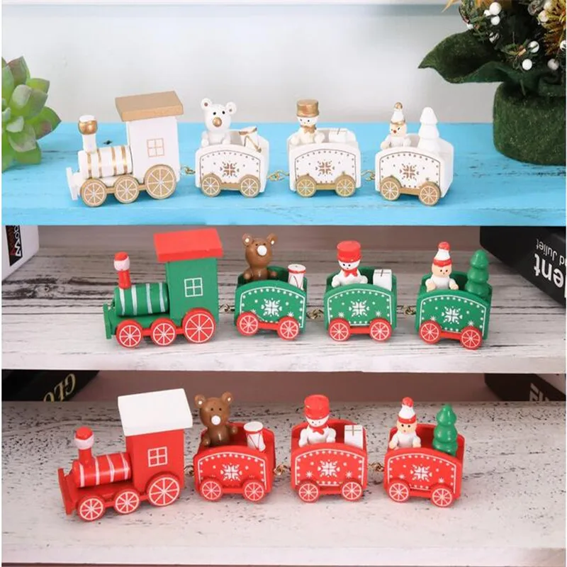 2023 New Wooden Christmas Ornaments New Year Present Christmas Decorations For Home Cute Snowflake Drain Decoration