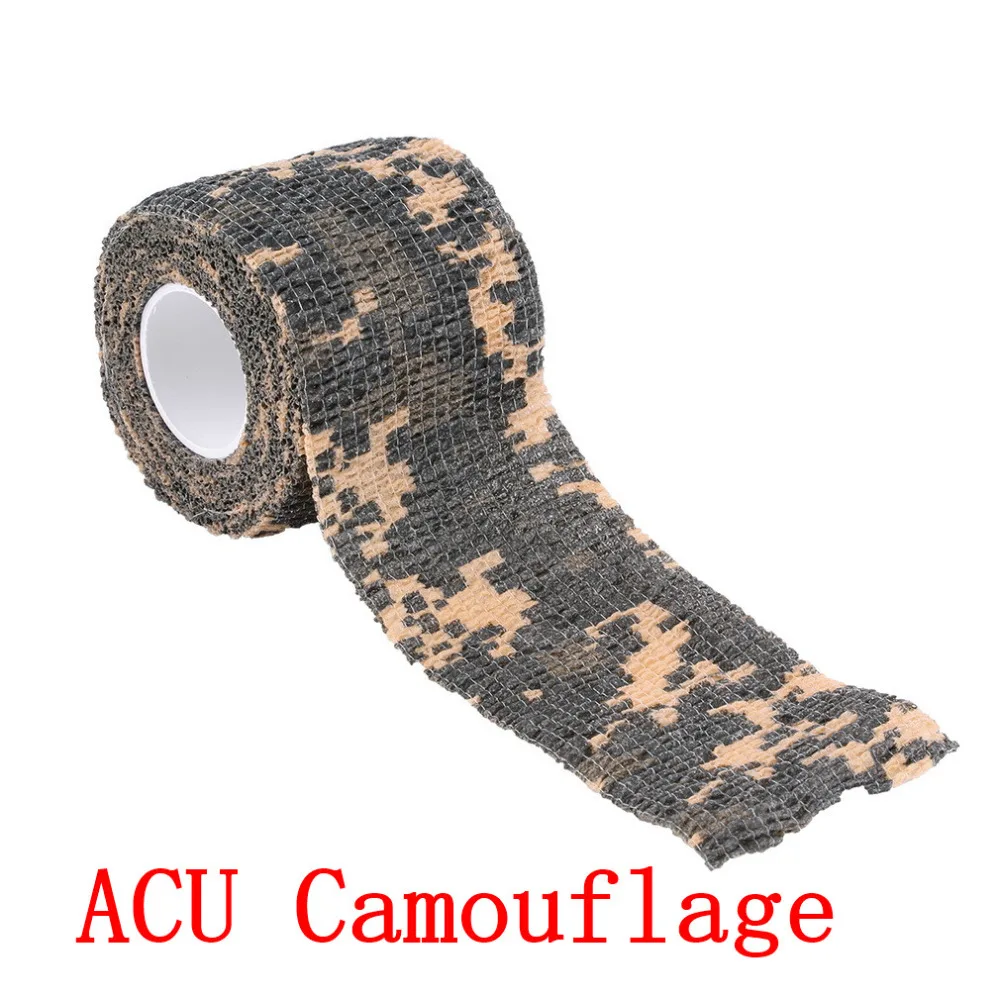 5Cm X 4.5M Army Camo Outdoor Jacht Schieten Tool Camouflage Stealth Tape Waterdichte Wrap Duurzaam Nieuwe Collectie