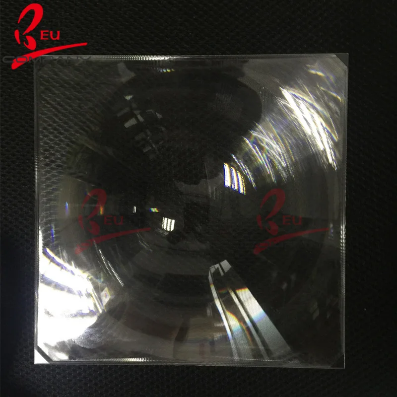 Drop shipping Size 50*50mm 55*55mm  Focal length is 70mm PMMA Square Fresnel Lens