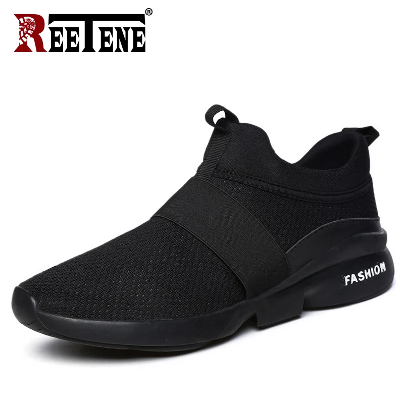 REETENE Men Casual Shoes Sneakers Fashion Summer Sandals Slip On Casual Breathable Shoes Loafers Zapatos De Hombre Men Shoes