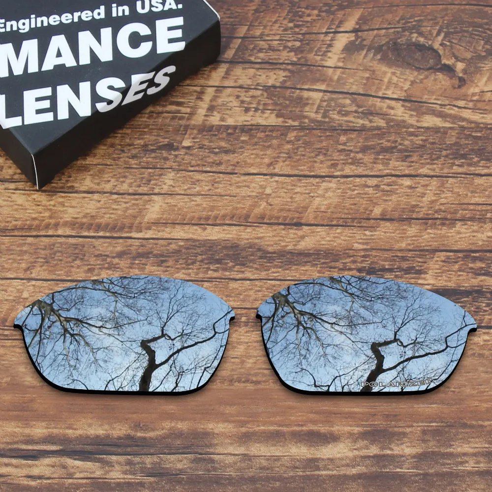 

Millerswap Resist Seawater Corrosion Polarized Replacement Lenses for Oakley Half Jacket 2.0 Sunglasses Metallic Silver