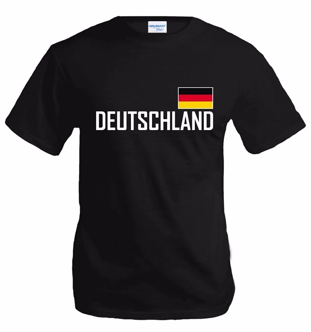 2019 Men's Tops Cool O-Neck T-Shirt Design T Shirts Casual Cool men's Deutschland Germany High Quality Tops Tee Shirt For Man