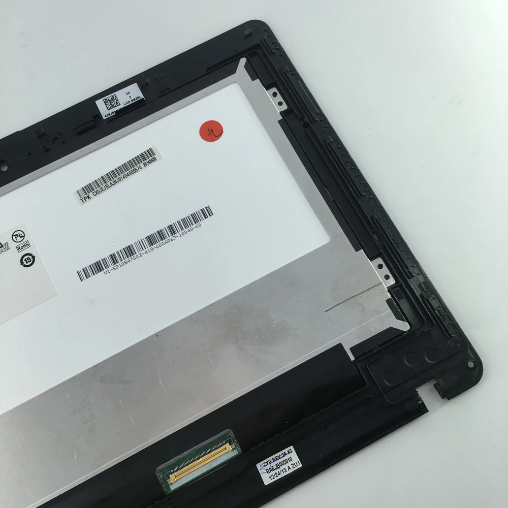B101XTN01.1 Monitor Layar Panel Display LCD Layar Sentuh Digitizer Kaca Rakitan dengan Bingkai UNTUK ASUS VivoBook X102BA X102