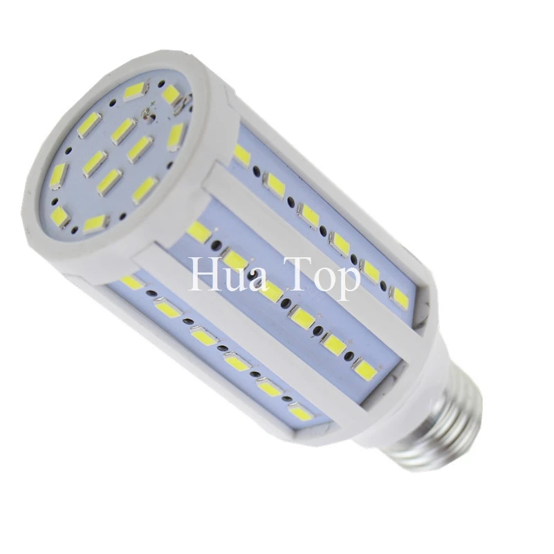 

5pcs/lot Lampada 15W SMD 5730 cree chip 60 Leds E27 B22 E14 led lamp AC 110V/220V Cold White/Warm White maize light indoor