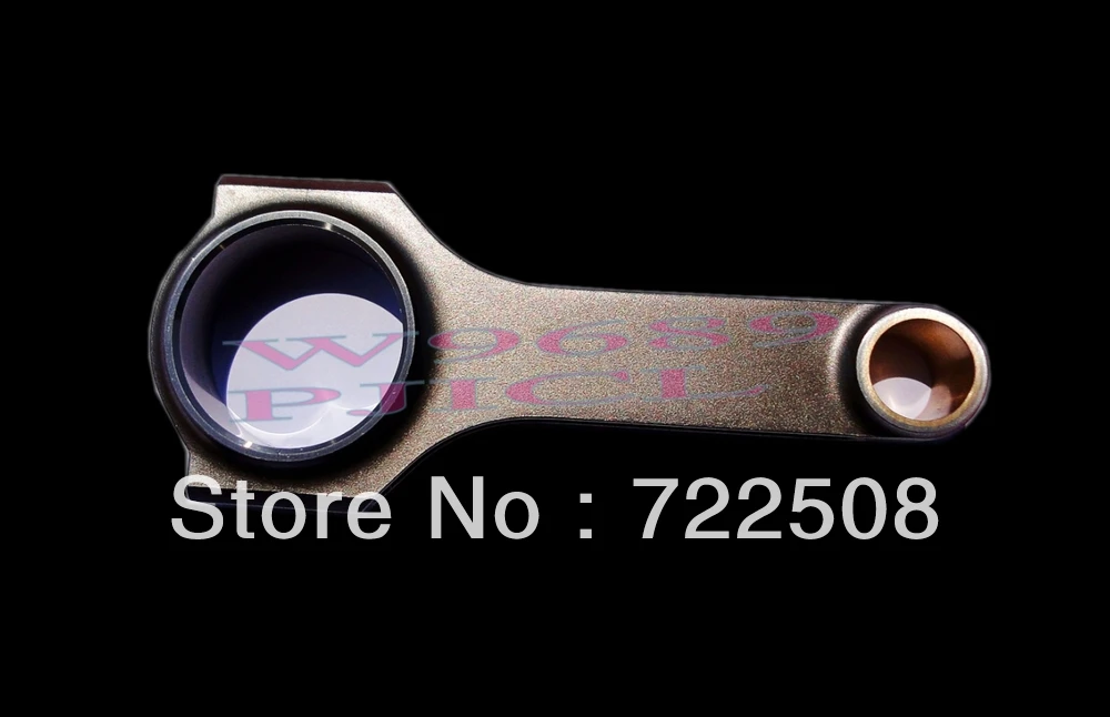 

For engine 4AG 2 4age connecting rods H beam forged billet 4340 engine enhancement conrods free shipping high performance