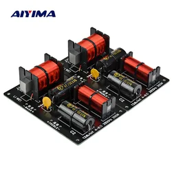 AIYIMA 2pcs 350W 2 Ways Crossover Audio Board Tweeter Bass Speaker Frequency Divider 2 Unit For 4-8Ohm DIY Speaker Filter 2800HZ