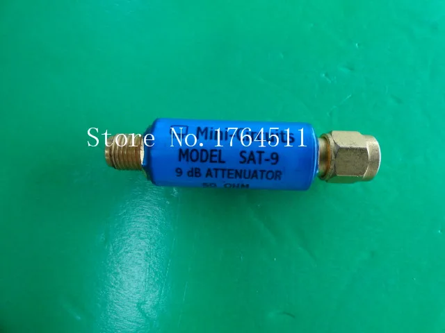 [LAN] switch MINI SAT-9 DC-1.5GHz Att:9dB 2W SMA coaxial fixed attenuator  --5PCS/LOT