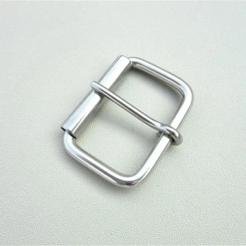 53mm Belt Buckle High Strength Stainless Steel Weightlifting Buckle Waistband Caestus Singles Pin Buckle