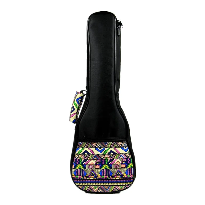 

Vintage 21 23 24 26inch soprano concert tenor ukulele bag backpack case soft gig padded fashion pattern creative gifts girl boy