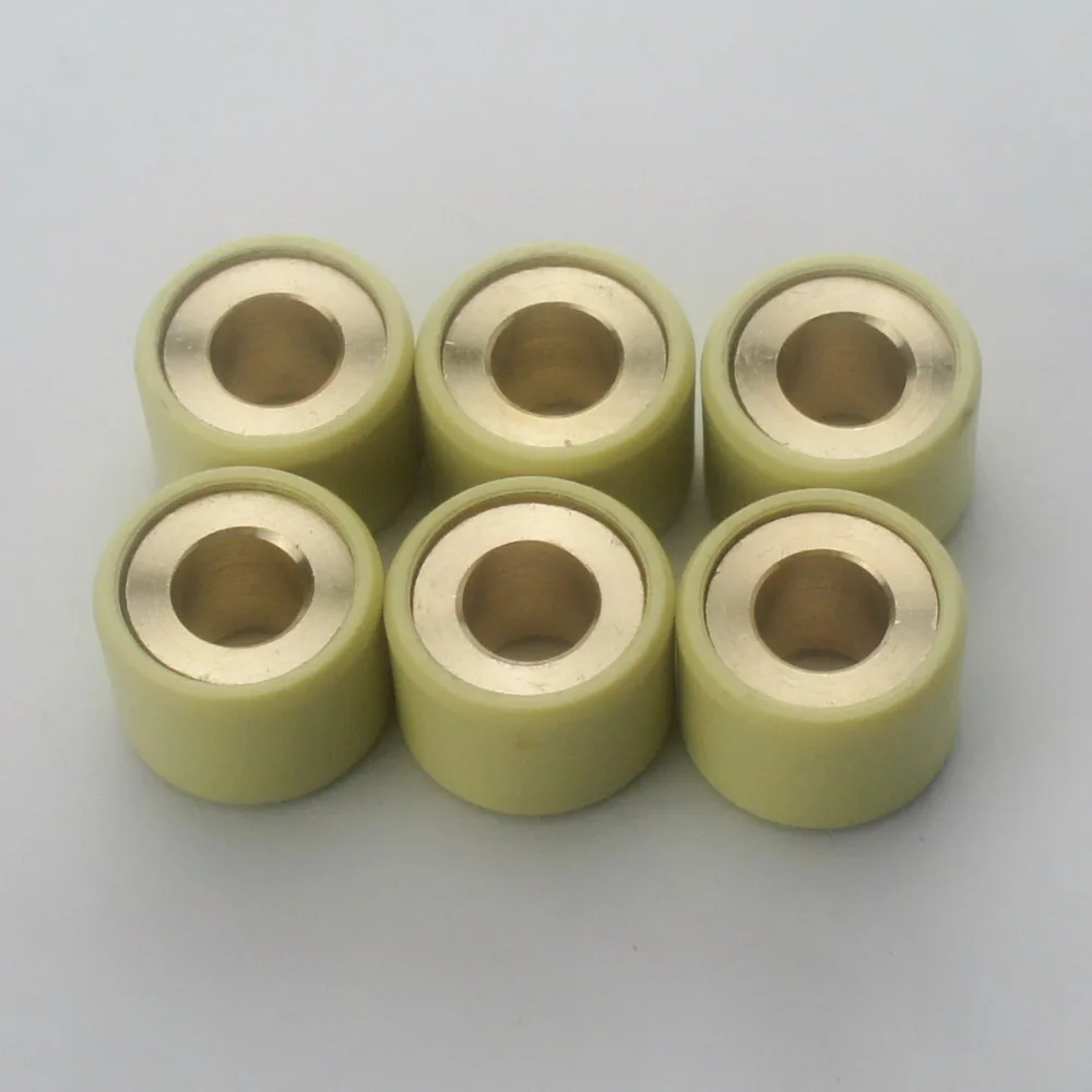 Customized Motorcycle Scooter Roller Weight 24x18mm CH250 Copper 35gram Refit Drive Variator Puli Pearl CF250T Boat King Pulley