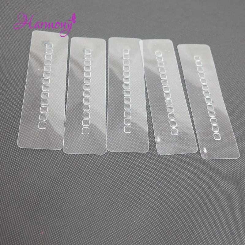 

100pcs Hair Extension Heat Rectangle Protector Shields Hair Extension Tools Part Skull Protector For Hot Fusion Hair