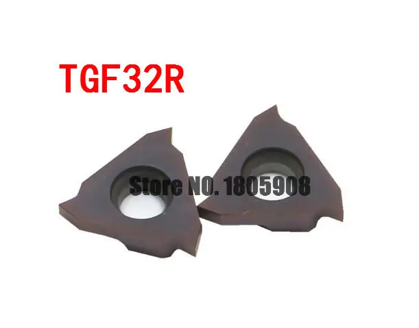 10pcs TGF32R 060/080/100/110/120/140/150/160/180/200/220/250/280/300mm Carbide turning insert,Cutting Blade for Grooving Holder