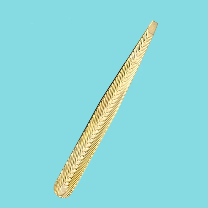 Stainless Steel Flat Tip Eyebrow Tweezer For False Eyelashes Hair Remover Clip Facial Face Nose Makeup Beauty Tool Eyebrow Sale