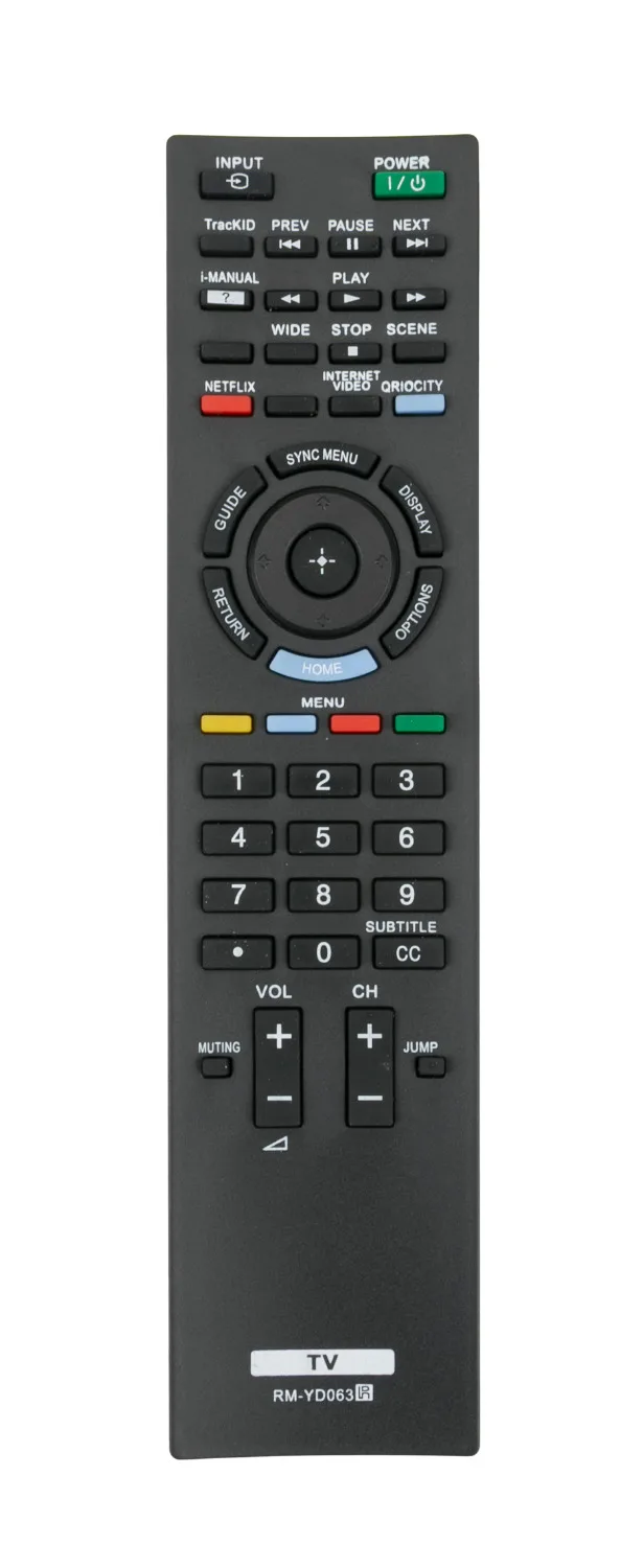 New TV Remote Control RM-YD063 fits for Sony TV KDL-40EX520 KDL-40EX521 KDL-40EX523 KDL-40EX620 KDL-40EX621 KDL-46EX520 KDL-46EX