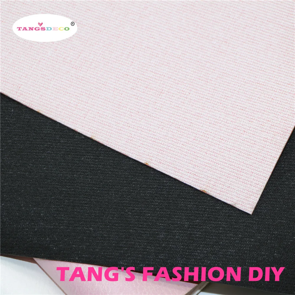 12pcs---20X22CM High Quality NEW DIY Embossed Overlap Color Synthetic Faux PU Leather