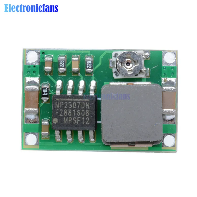 10PCS Mini360 DC-DC Buck Converter Step Down Module MP2307 4.75V-23V to 1V-17V 340KHz 17x11x3.8mm For Flight Control Car Module