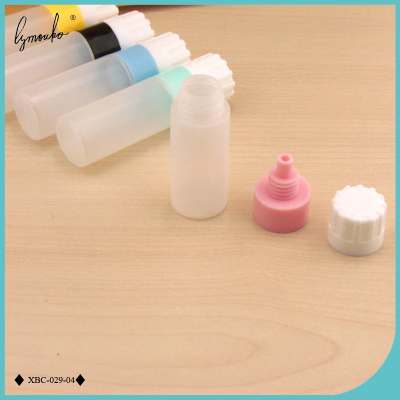 Lymouko 4pcs/Lot Multicolor Easy Carry Portable Contact Lens bottle for Travel Eyewear Accessories
