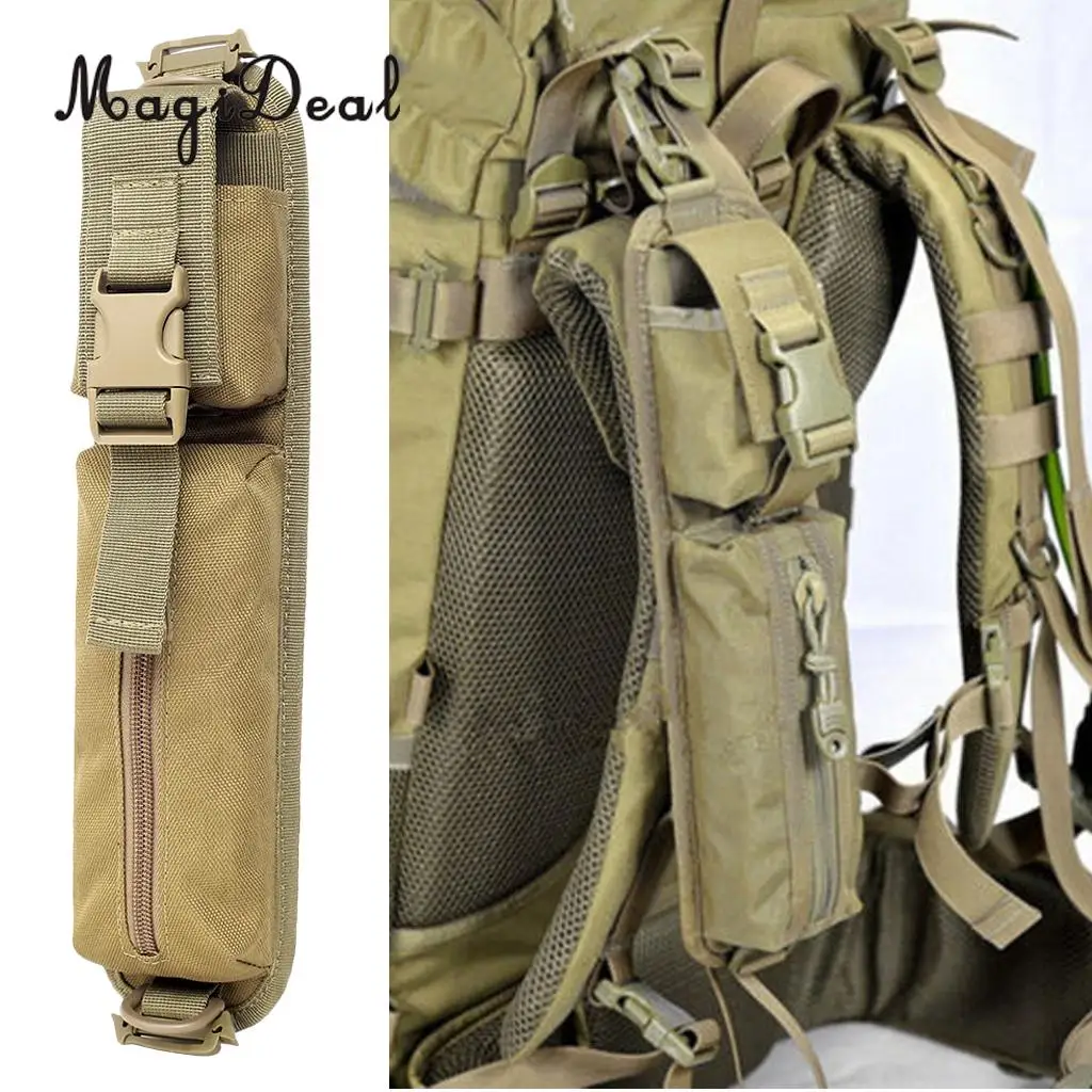 Tactical Backpack Shoulder Strap Bag Molle Accessories Pouch Bag for Camping Hunting Hiking