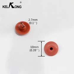 KELKONG 10 Pcs Carburetor Primer Check Valve For 43cc 47cc 49cc 52cc gx22 gx35 km55 fs55 k52 h60 tb26 wt-973 k42 bg45 Chiansaw