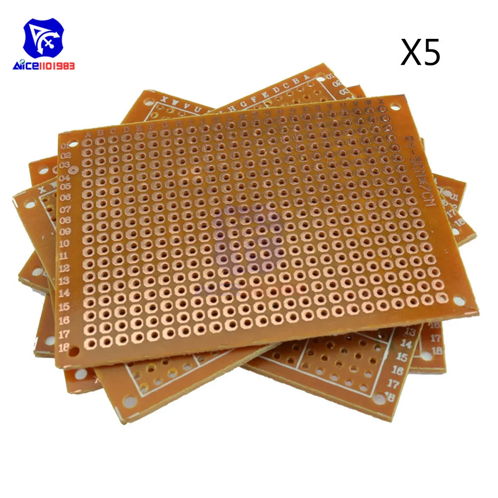 Universal PCB 50x70 mm 5 pcs