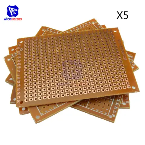 Universal PCB 50x70 mm 5 pcs diymore