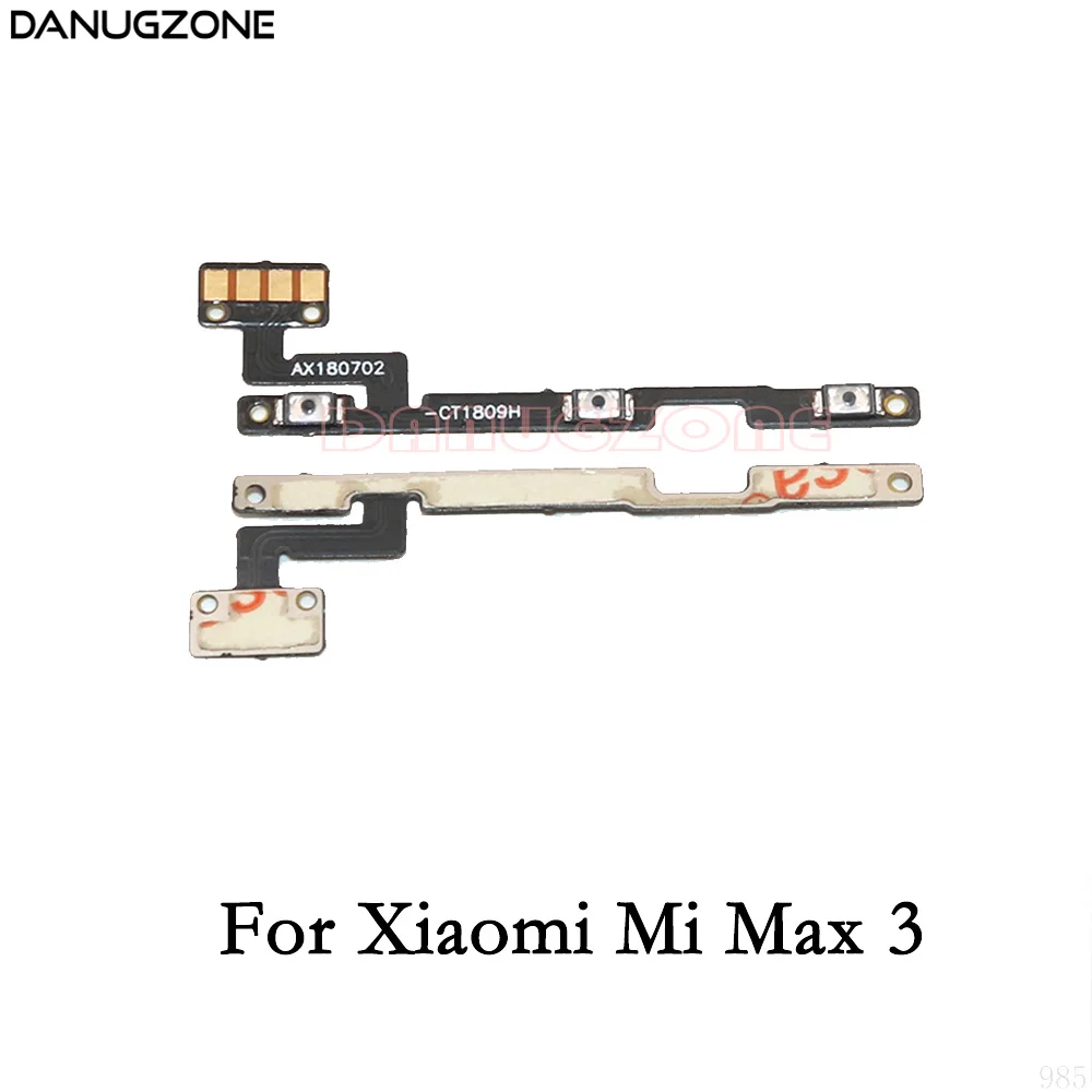 Power Button On / Off Volume Mute Switch Button Flex Cable For Xiaomi Mi Max 2 3 Max2 Max3