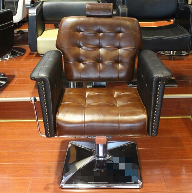 European hair salons dedicated hairdressing chair haircut chair restoring ancient ways