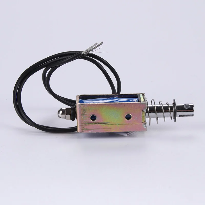 1PC JF-0530B DC 6V 12V 24V di Tipo Push-Pull Solenoide Elettromagnete