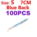 Blue Back S 100pcs