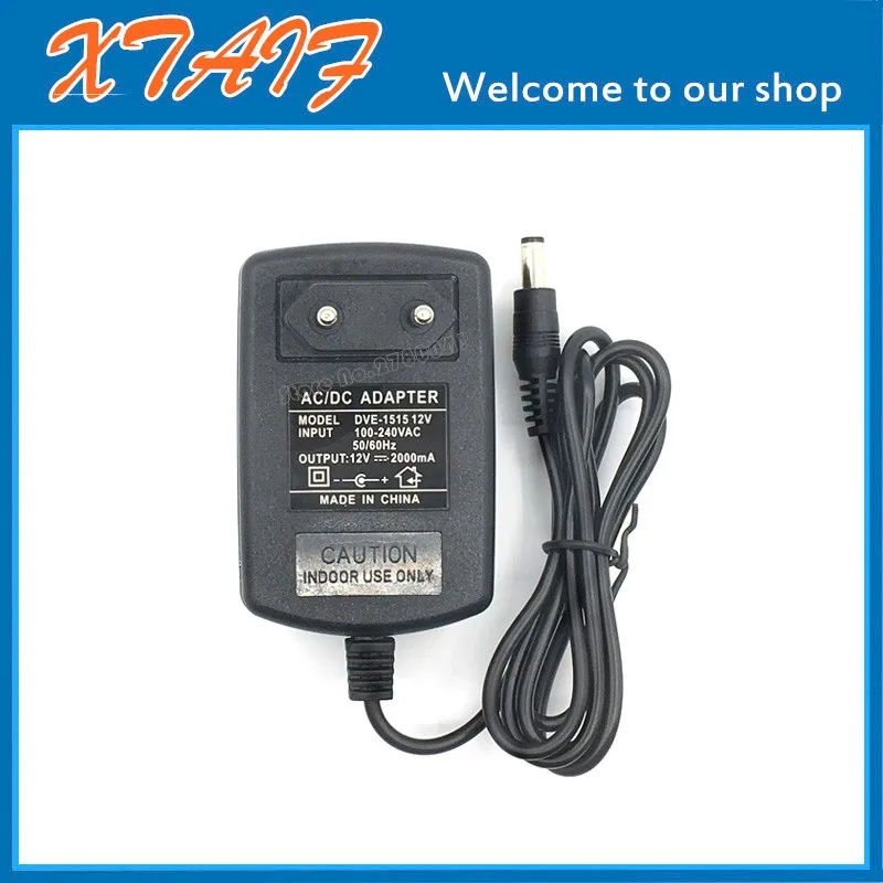 EU Plug 12V2A power adapter. Massager, massage pillow for power. AC 100-240V 12V 2A European regulatory power. Free shipping.