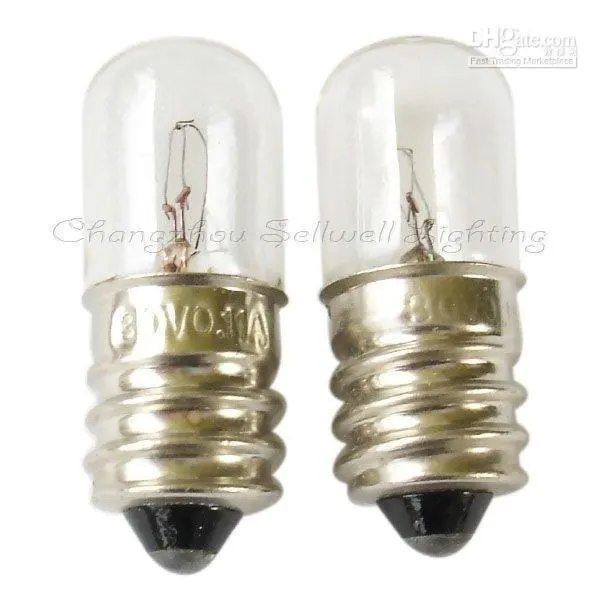 

2022 Miniature light lamp e12 t13x33 30v 0.11a A319 sellwell lighting