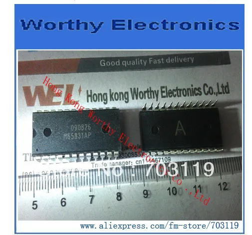 

Free shipping 10pcs/lot M65831AP M65831A M65831 DIP-24