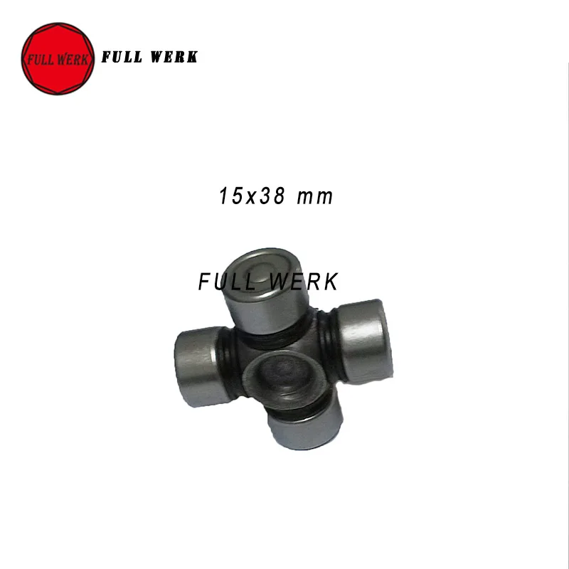 1 pc FULL WERK 20Cr Universal Joint Cross Bearing 15x38 mm